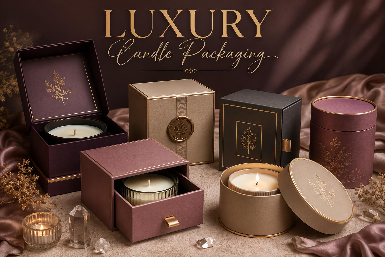 Candle Packaging for Elegant, Secure & Premium Product Display