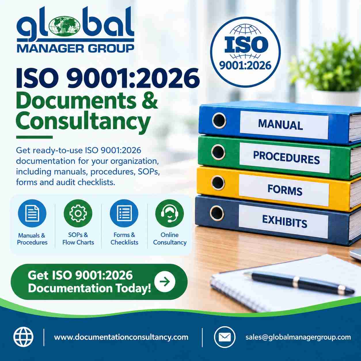 ISO 9001:2026 Documentation Toolkit