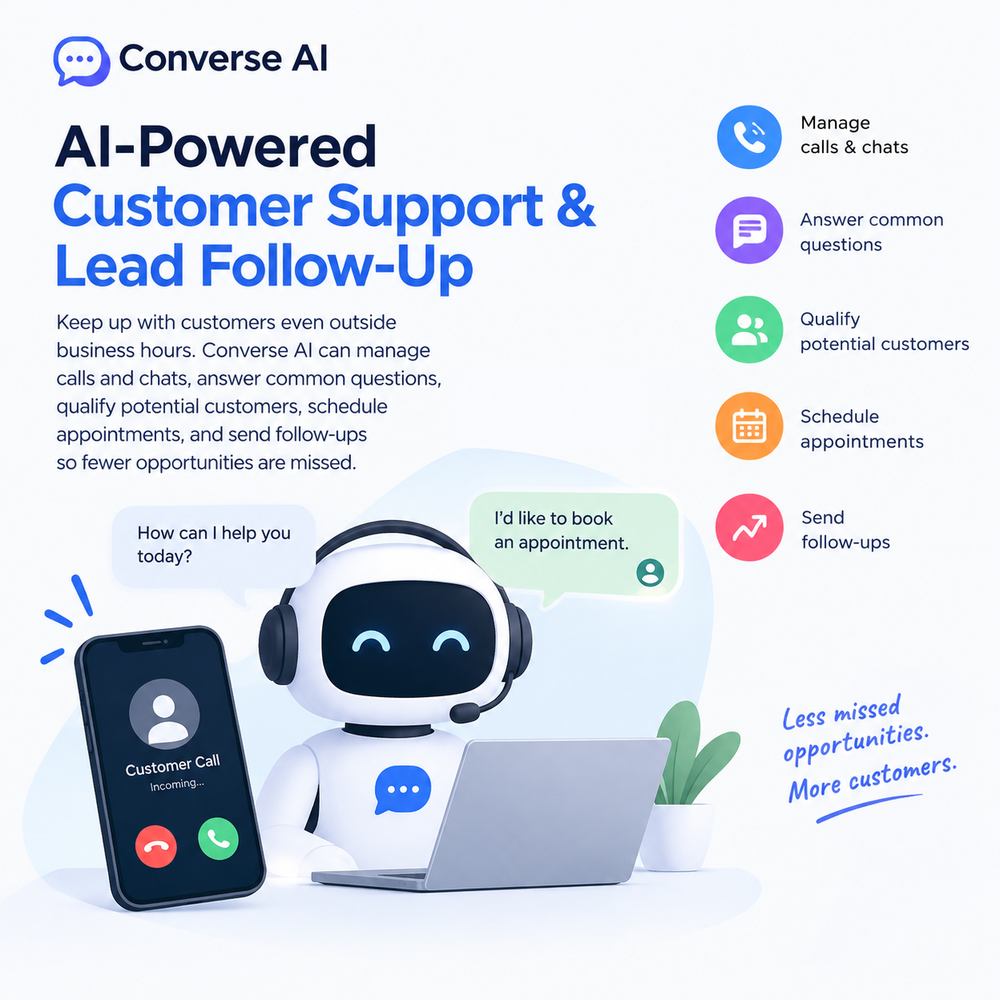 AI-Powered Customer Support & Lead Follow-Up